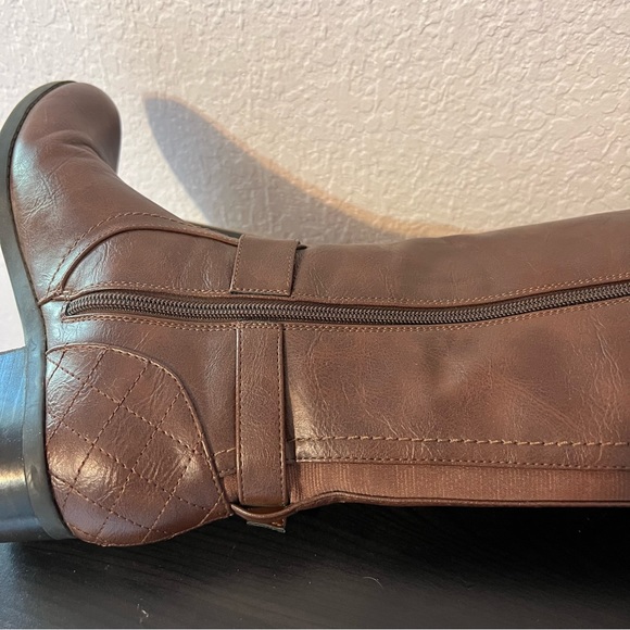 Unisa Dark Brown cowboy boots - Picture 6 of 7